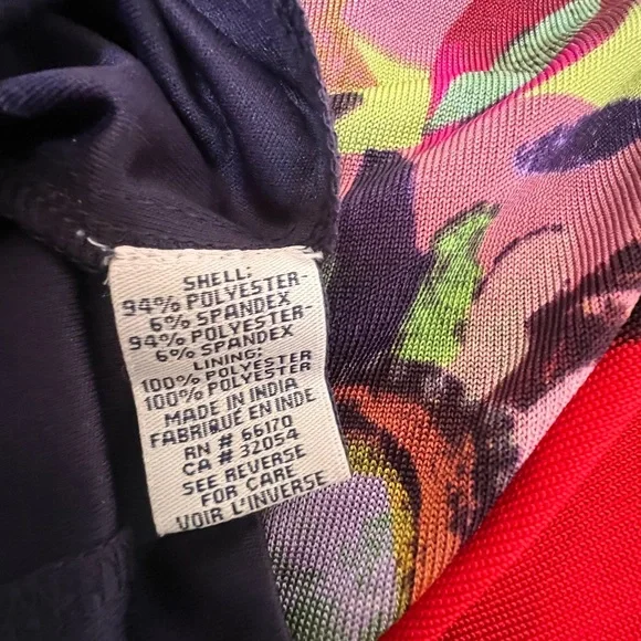 Ranna Gill x Anthropologie Multicolor Floral Knot-Front Dress. Size Medium. - Picture 9 of 11